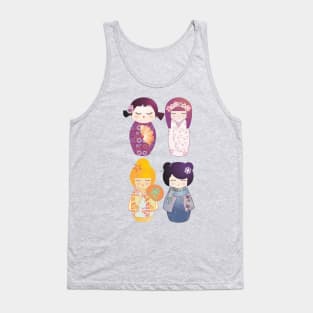 Kokeshis Four seasons Tank Top